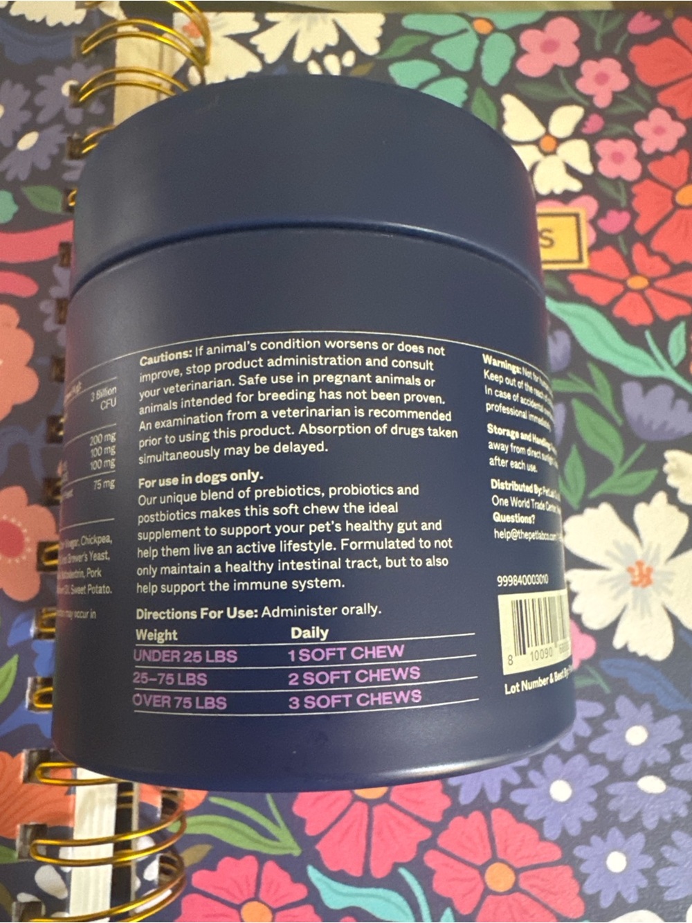 PetLabCo. Probiotic Chew for Dogs - $30 for 2. - Picture 3 of 7